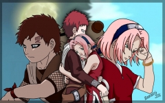 Gaara e Sakura